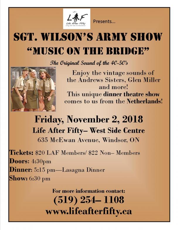 Sgt. Wilson's Army Show
